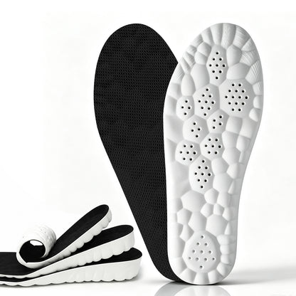 Height Increase Insoles for Men, 1.4 Inch Height Boosters, 4D Cloud Insoles with Memory Foam Cushioning, Trim-to-Fit Shoe Lifts for US Men’s Sizes 7.5-10.5, Black
