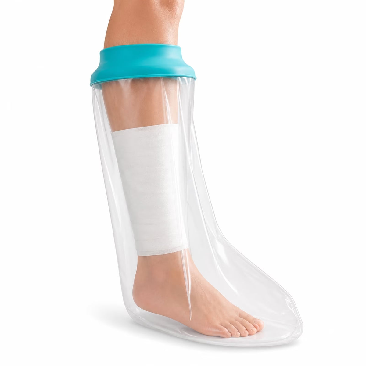 Adult Leg Cast Cover for Shower, Waterproof Foot Protector Boot, Ankle & Knee（7.9-18 inch Diameter）