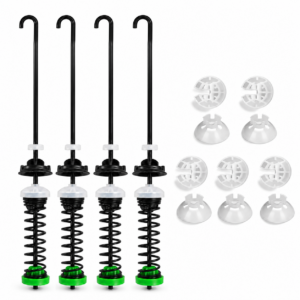 Suspension Rod Kit Compatible with Whirlpool Maytag Kenmore Washer, Maytag Washer Parts Replacement, Heavy Duty Suspension Rods Set