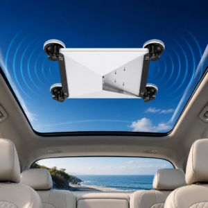 Suction Cup Mount for Starlink Mini, Portable Mounting Bracket for Car Sunroof, Window, RV, Boat and Camping